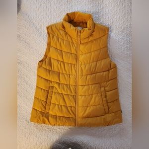 Gap Gold Puffer Vest